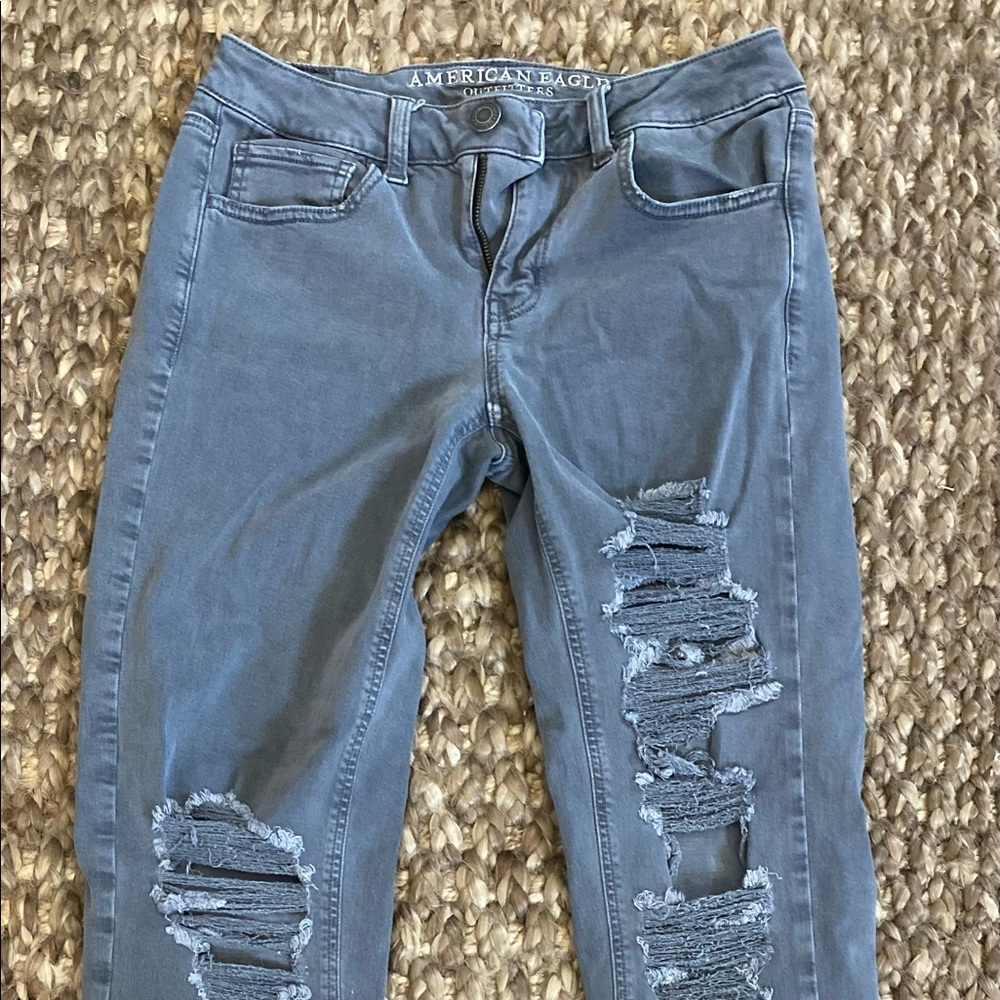 American Eagle Outfitters Super Stretch Tomgirl Jeans
